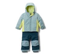 Columbia Youth Toddler Buga 3 Set, Snowsuit Ski Jacket and Pants Set, Crushed Blue/Neon Light/Everblue, 2T