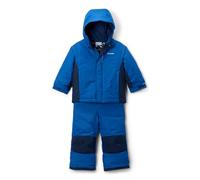 Columbia Youth Toddler Buga 3 Set, Snowsuit Ski Jacket and Pants Set, Mountain Blue/Collegiate Navy, 4T (4 years)
