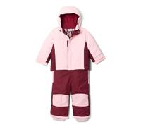 Columbia Youth Toddler Buga 3 Set, Snowsuit Ski Jacket and Pants Set, Satin Pink/Rich Wine, 4T