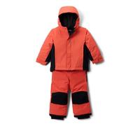 Columbia Youth Toddler Buga 3 Set, Snowsuit Ski Jacket and Pants Set, Zing/Black, 2T (2 years)