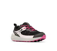Columbia Youth Trailstorm Unisex Kids Low Rise Trekking And Hiking Shoes, Black x Pink Ice, 5 UK