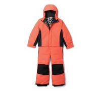 Columbia Youth Unisex Buga 3 Set, Snowsuit Ski Jacket and Pants Set, Zing, Black, XXS