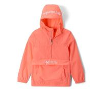 Columbia Youth Unisex Challenger 2 Windbreaker, Lightweight Windbreaker Jacket, Hot Coral, XL