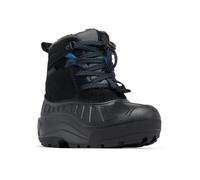 Columbia Youth Unisex Children'S Powderbug Alpine Waterproof, Snow Boots, Dark Grey, Mountain Blue, 3.5