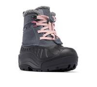 Columbia Youth Unisex Children'S Powderbug Alpine Waterproof, Snow Boots, Graphite, Pink Haze, 11.5