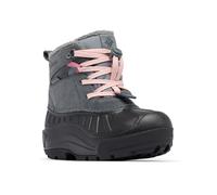 Columbia Youth Unisex Children'S Powderbug Alpine Waterproof, Snow Boots, Graphite, Pink Haze, 3.5
