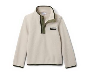 Columbia Youth Unisex Helvetia 2 Half Snap Fleece, Fleece Pull Over, Dark Stone, Stone Green, XXS