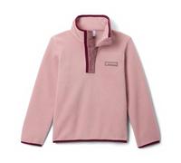 Columbia Youth Unisex Helvetia 2 Half Snap Fleece, Fleece Pull Over, Eraser Pink, Fig, L