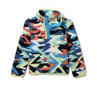 Columbia Youth Unisex Helvetia 2 Printed Half Snap Fleece, Fleece Pull Over, Compass Blue Reflections, Compass Blue, L