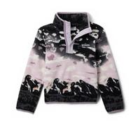 Columbia Youth Unisex Helvetia 2 Printed Half Snap Fleece, Fleece Pull Over, Shale Purple Sisters, Lavender Pearl, XXS