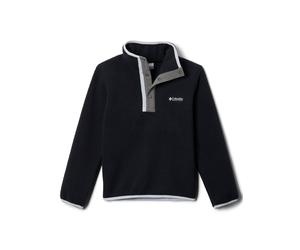 Columbia Youth Unisex Helvetia Ii Half Snap Fleece, Black, Size M Black