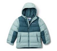 Columbia Youth Unisex Pike Lake 2 Hooded Jacket, Hooded Puffer Jacket, Crushed Blue, Everblue, XS