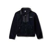 Columbia Youth Unisex Sequoia Grove Full Zip Fleece, Black, Size S Black