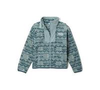 Columbia Youth Unisex Sequoia Grove Printed Full Zip Fleece, Blue, Size S Blue