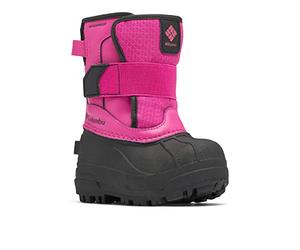Columbia Youth Unisex Toddler TODDLER BUGABOOT CELSIUS Boots, Wild Fuchsia, Black, 4