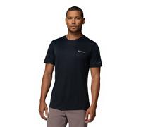 Columbia Short Sleeve Crew T-Shirt Zero Rules Light Technical Breathable Men's Black M