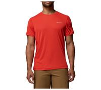 Columbia Zero Rules Light Short Sleeve T-Shirt Orange Red - L
