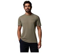 Columbia Zero Rules Light Short Sleeve Crew Base Layer - Stone Green, Size S-XL