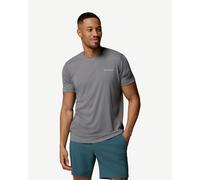 Columbia Zero Rules Light Short Sleeve T-Shirt Dark Smoke Grey - M
