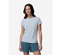 Columbia Women's Zero Rules Light Short Sleeve Crew, Technical Short Sleeve T-Shirt, Cirrus Grey, X-Small