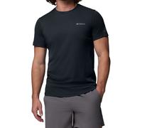 Columbia Sportswear Men's T-Shirt Zero Rules Light - Technical Breathable Crew Short Sleeve Black L