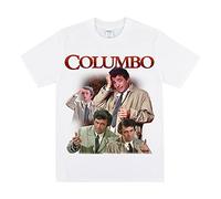 Columbo Homage T Shirt Mens T-Shirt Womens Tshirt Top Funny Tee Shirt 80s White