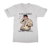Columbo Just One More Thing T-Shirt (White, M)