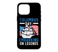 Columbus Day: Embarking On Legends Columbus Day Case for iPhone 16 Pro Max
