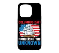 Columbus Day: Pioneering The Unknown Columbus Day Case for iPhone 15 Pro