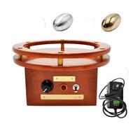 Columbus Electromagnetic Eddy Currents Egg, Tesla Coil Rotating Magnetic Field Model, Tesla Columbus Eggs, Infinitely variable speed, aluminum egg (30 * 50mm), for Science Experiments