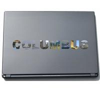 Columbus Laptop Sticker Laptop Skin 290 mm with sights
