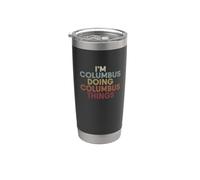 Columbus Name Columbus Personalized Name First Given Stainless Steel Insulated Tumbler
