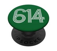 Columbus Ohio 614 American Area Code Graphic PopSockets Adhesive PopGrip