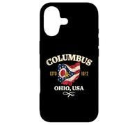 Columbus Ohio Distressed Design Case for iPhone 17