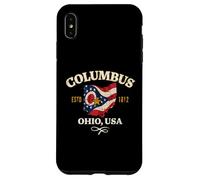 Columbus Ohio Distressed Design Case for iPhone XS Max
