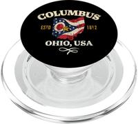 Columbus Ohio Distressed Design PopSockets PopGrip for MagSafe