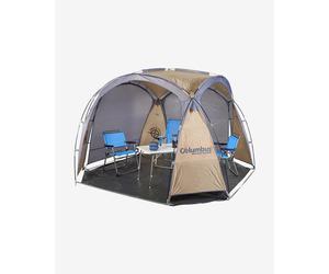 Columbus Outdoor Shadow Shelter Brown Grey