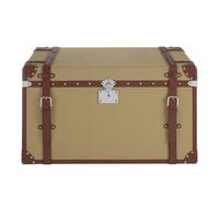 Columbus Storage Trunk - Large - Canvas with Leather Trim