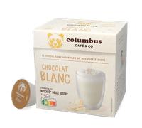 Columbus | White chocolate - 12 pods for Dolce Gusto