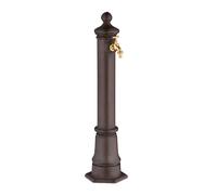 Column Fountain Garden Tap Antique Ornamental Standing Water Feature Patio 80cm