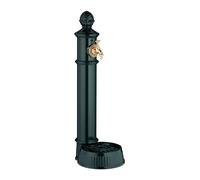 Column Fountain Garden Tap Antique Ornamental Standing Water Feature Patio 83cm