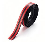 ColumPRO 3m Black Self Adhesive Angle Trim 2cm PVC Edge Protector for Wall Corners