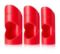 ColumPRO 3PCS Burr-Free Pipe Lagging Insulation Foam Cutting Tool with 15mm, 22mm & 28mm, Unbreakable Nylon Hard Plastic Material for Foam Cutting