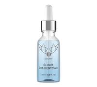 Colway Hyaluronic Acid Serum with Copper Peptides, Diamond Serum, Anti-Ageing Face Care, 30 ml, with Milk Thistle and Basil Extract