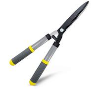 Colwelt Hedge Shears 53cm, Hedge Clippers for Trimming Borders, Boxwood, and Bushes, Hedge Gardening Shears with Carbon Steel Sharp Blades & Ergonomic Comfortable Handle