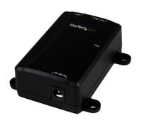 com 1 Port Gigabit Midspan PoE Injector 802.3at and 802.3af Wall Mountable Power