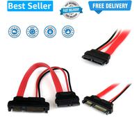 StarTech.com 6in Slimline SATA to SATA Adapter with Power - F/M