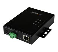 com 2 Port Serial to IP Ethernet Device Server RS232 Metal and Mountable Serial