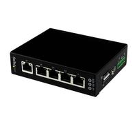 StarTech.com 5 Port Unmanaged Industrial Gigabit Ethernet Switch - DIN Rail / Wall-Mountable