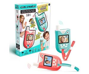 Com_Creator Video Walkie Talkies 2 Pack Age 5+ Kids Video Voice Chat